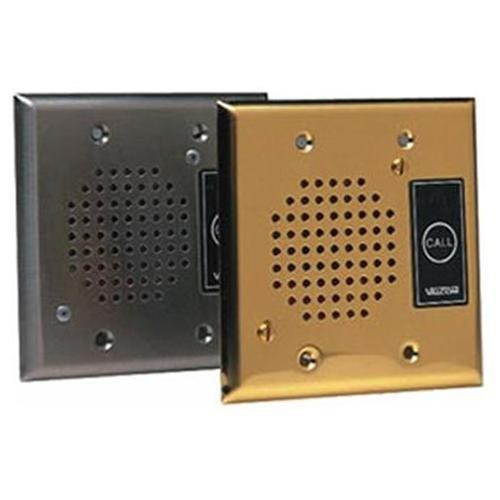 Doorplate Spkr- Flush w/LED (Stainless)