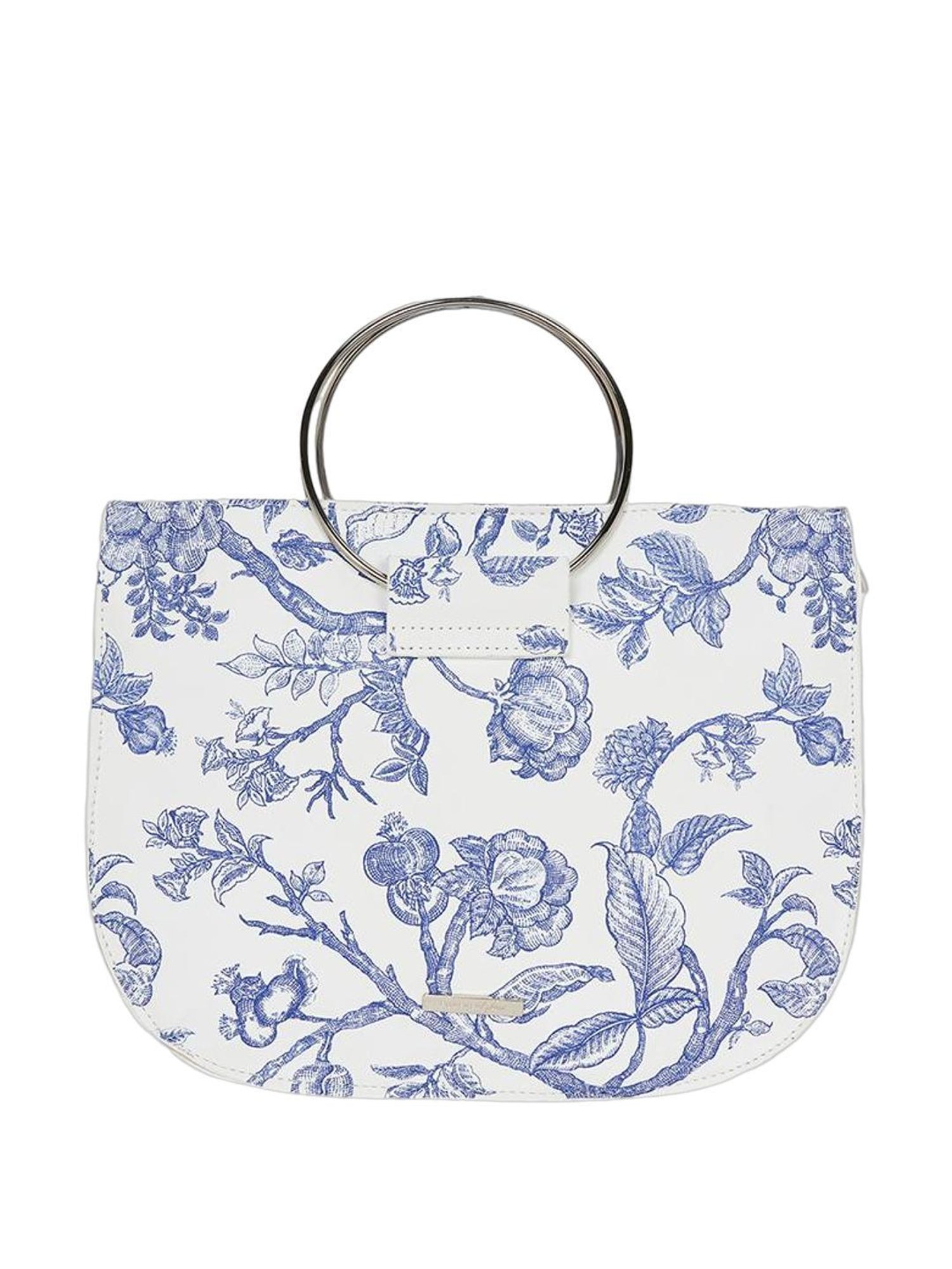 Tohl Avon Black Solid Medium Handbag