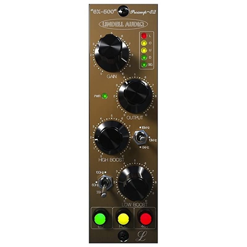 6X-500 500-Series Microphone Preamp and EQ
