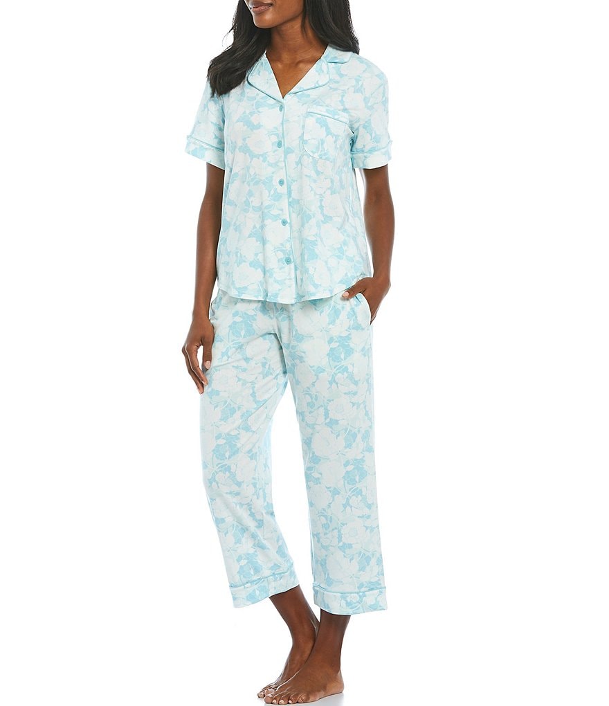 Lauren Ralph Lauren Classic Notch-Collar Sateen Coordinating Pajama Set