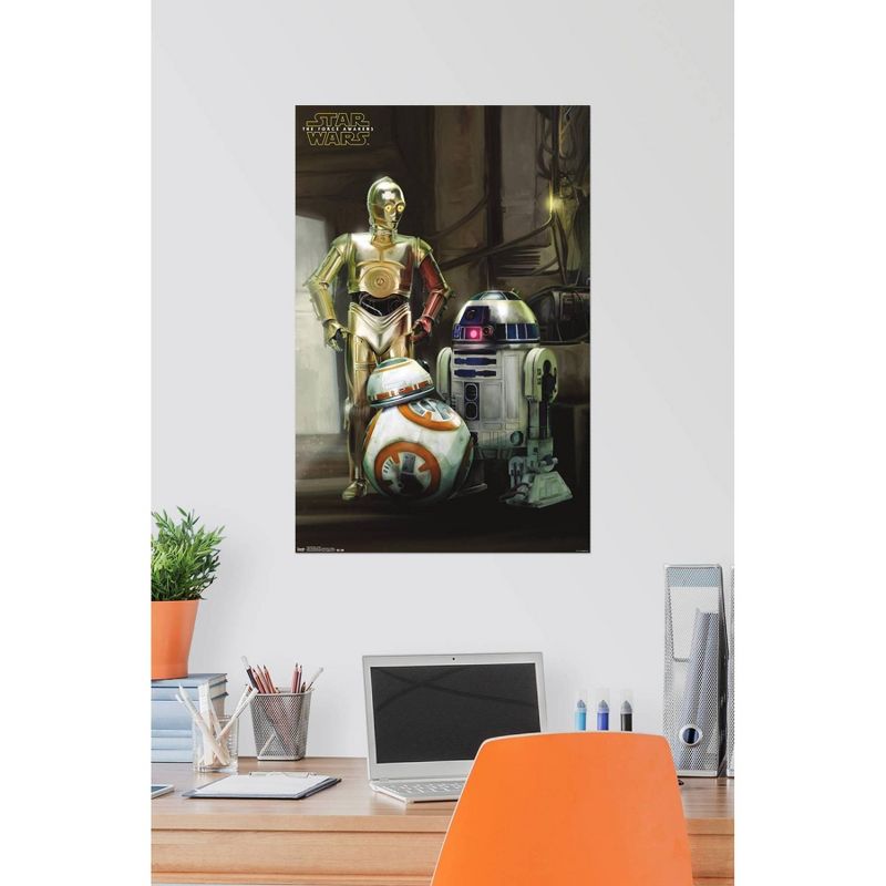 34" x 22" Star Wars: The Force Awakens Unframed Wall Poster - Trends International