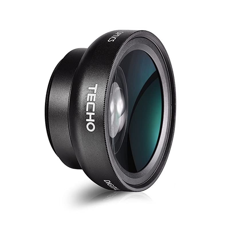 Universal Professional HD Camera Lens Kit for iPhone X 8 8 Plus 7 6s Cellphone 045x Super Wide Angle Lens 125x Super Macro Lens