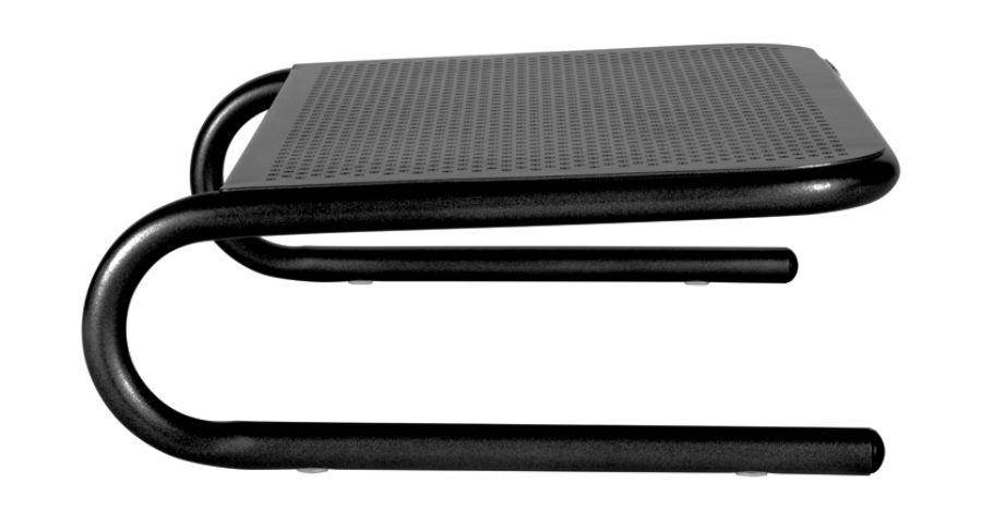 Allsop Metal Art Jr. Monitor Stand 14-Inch Wide Platform - Pearl Black (30165)