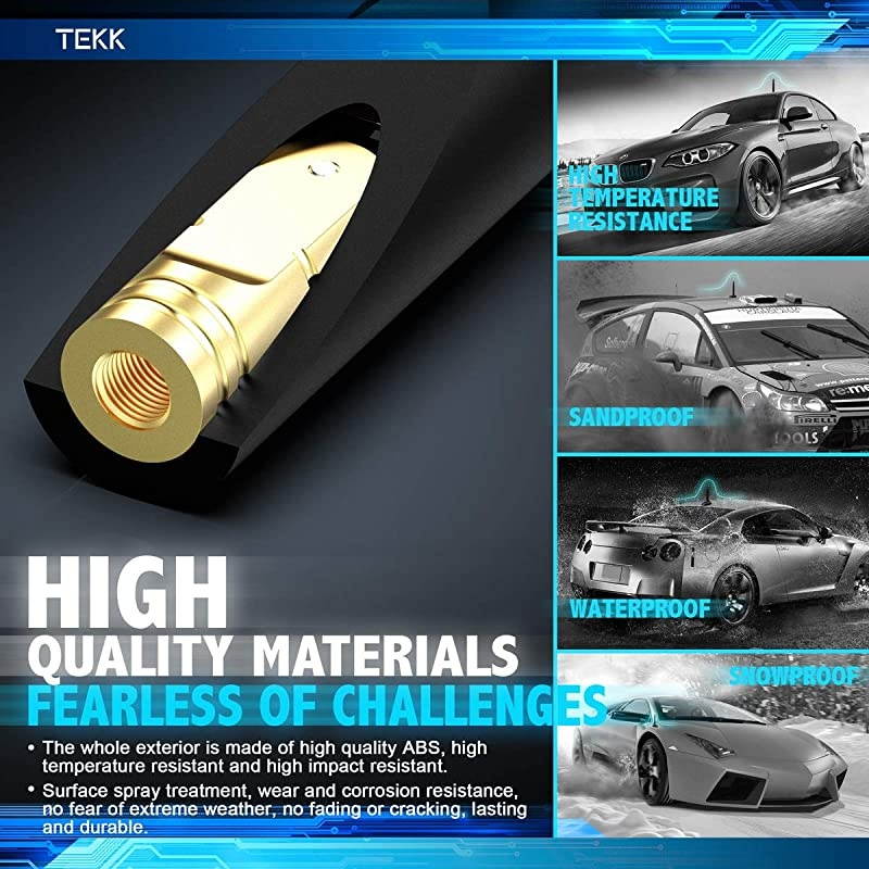 Short Antenna Compatible with 2007-2015 Edge | Designed for Optimized FM/AM Reception | 4.8 Inches