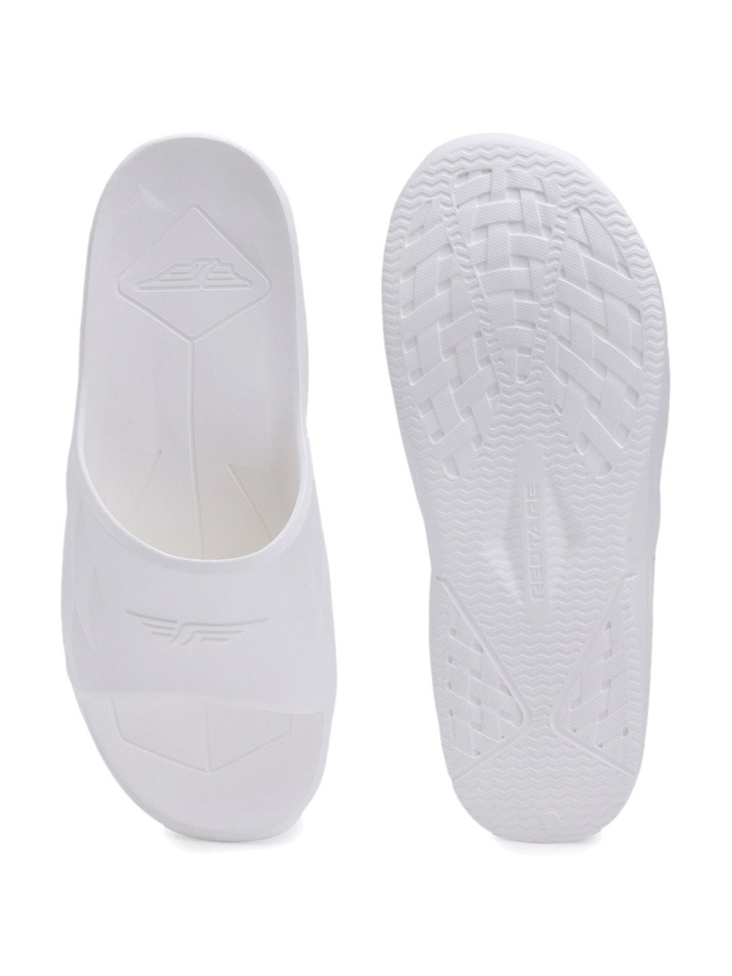 Red Tape Women's White Slides