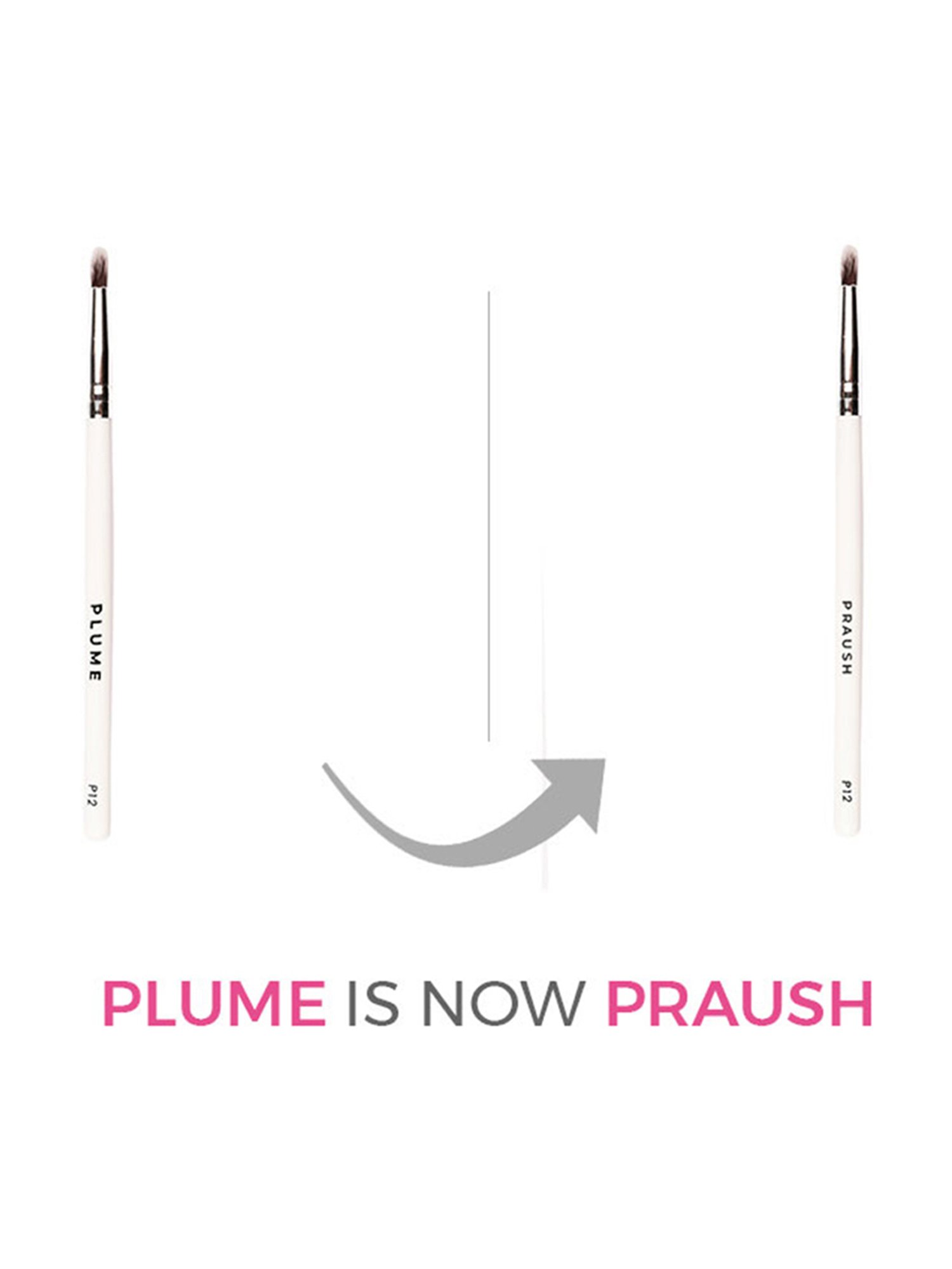 Praush Small Pencil Smudger Smokey Eye Brush - P12