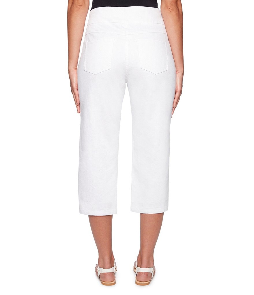 Ruby Rd. Pull-On Extra Stretch Denim Cropped Capri