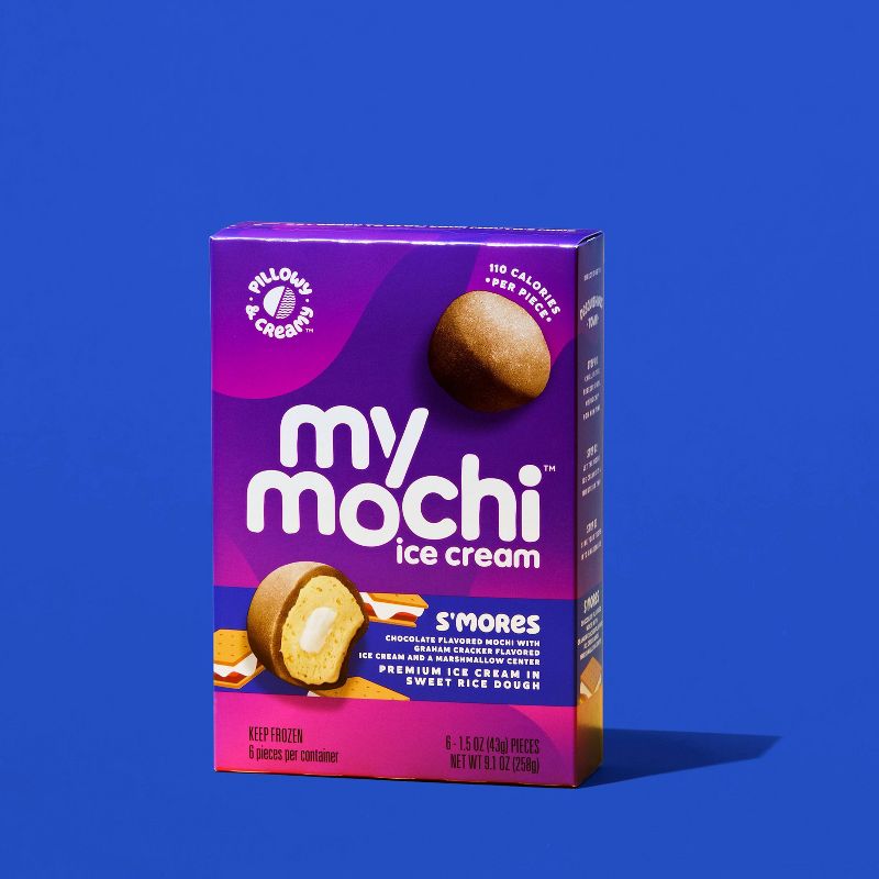 My/Mochi Third Layer S'mores Ice Cream - 6pk