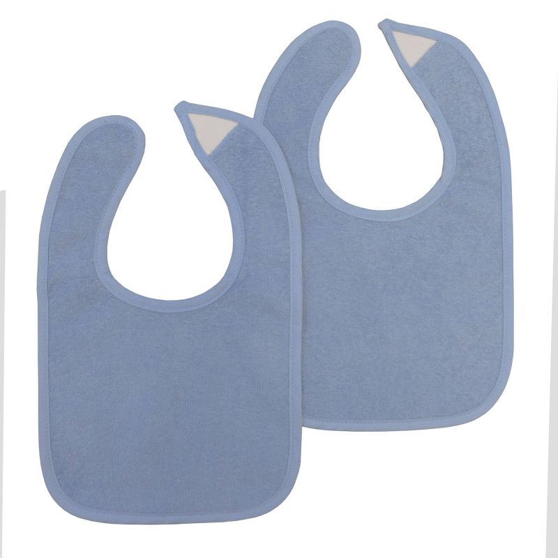 Neat Solutions Water-Resistant Lined Infant Bib Set Boy - 10pk