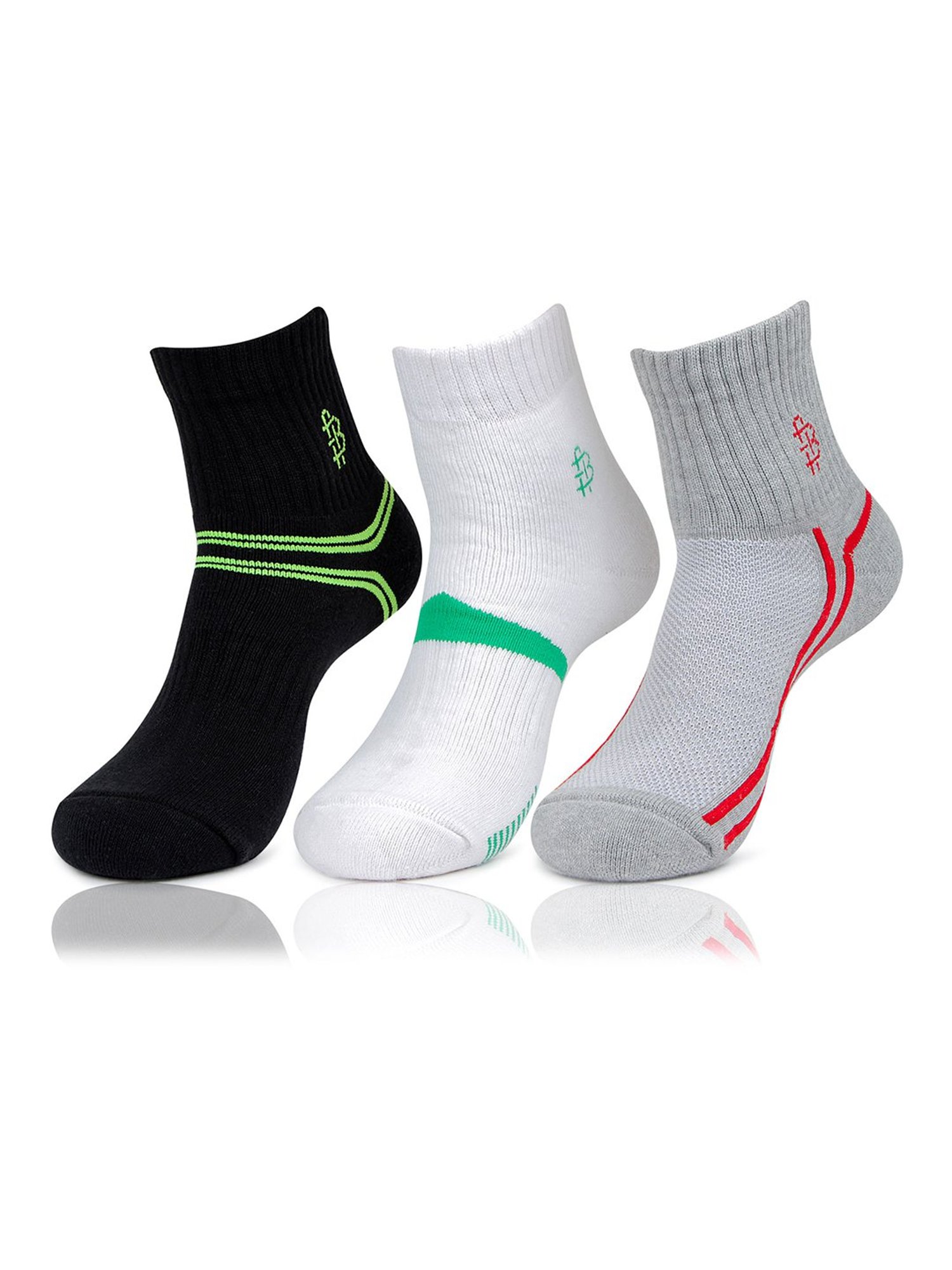 Bonjour Assorted Socks - Pack of 3