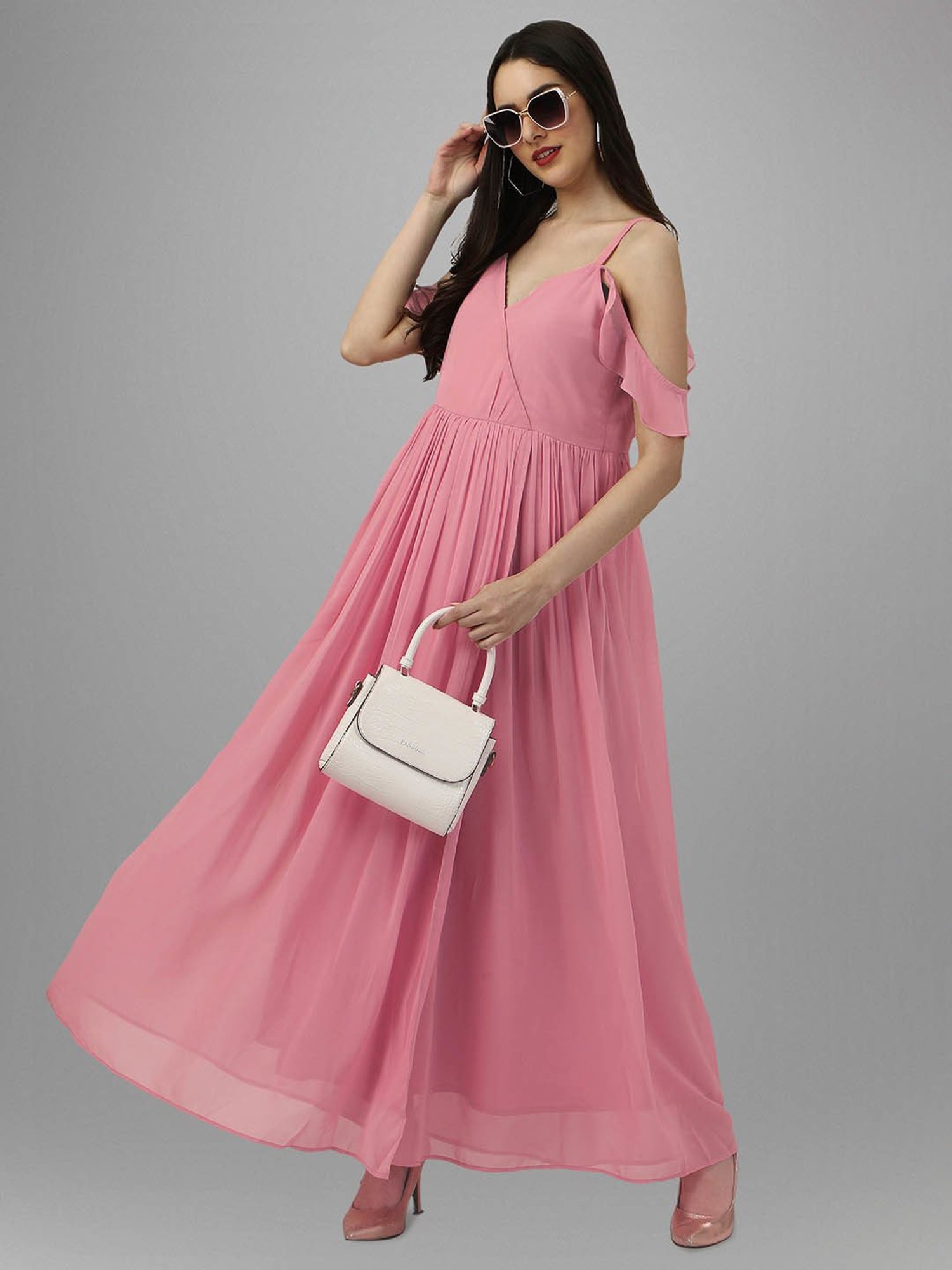 MASAKALI.CO Peach Maxi Dress