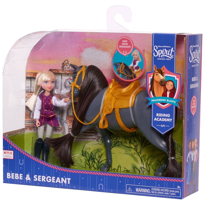 Spirit Collector Doll & Horse Playset - Bebe & Sergeant