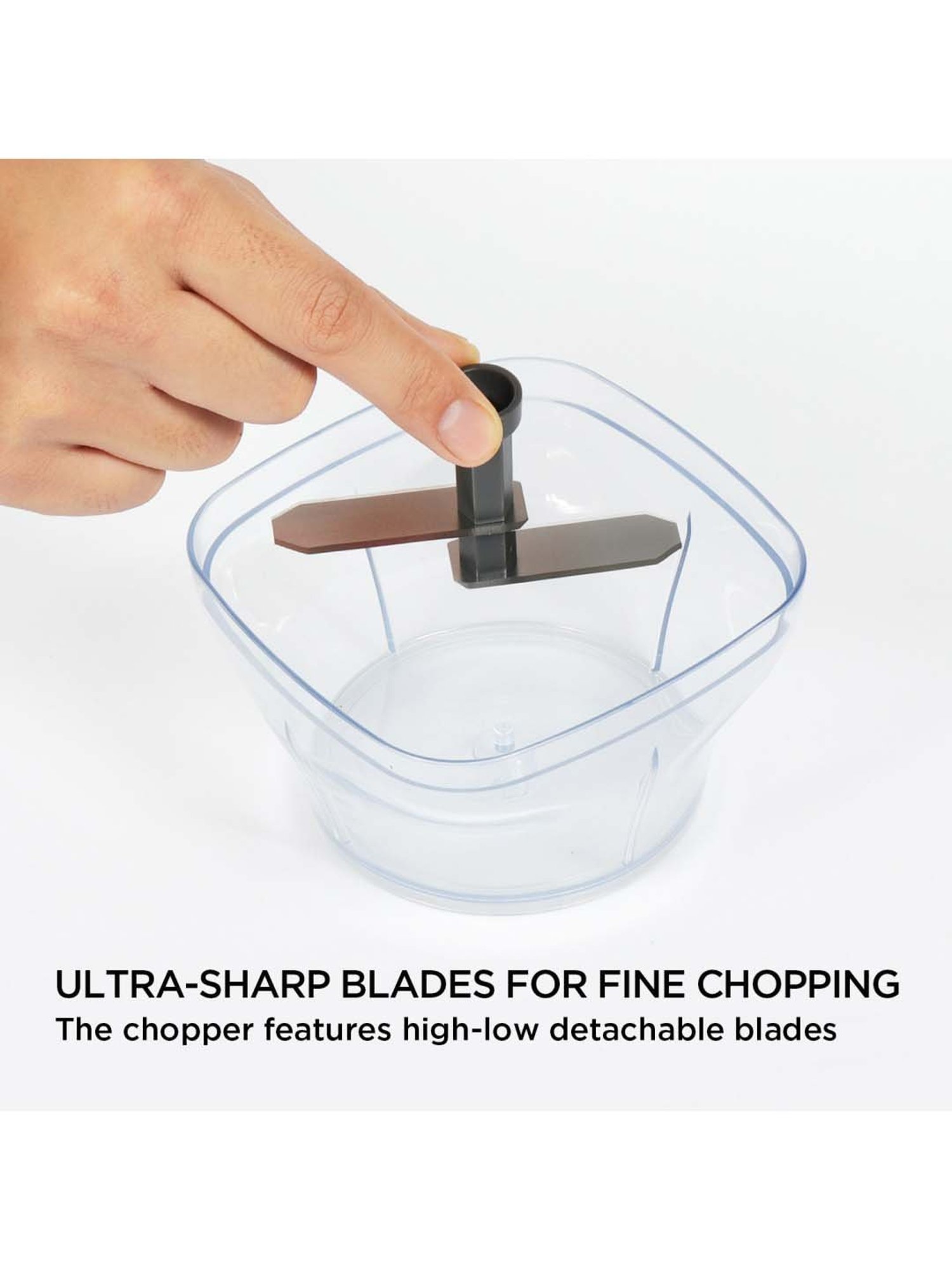 Meyer Kitchen Hacks Compact Chopper, 250ml