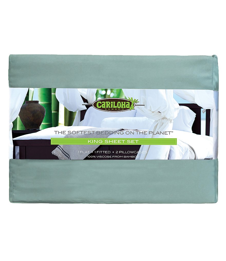Cariloha Resort Viscose Made From Bamboo 400 Thread-Count Sateen Set