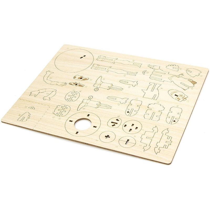 Incredibuilds Disney Toy Story Woody Book & Wood Model Figure Kit