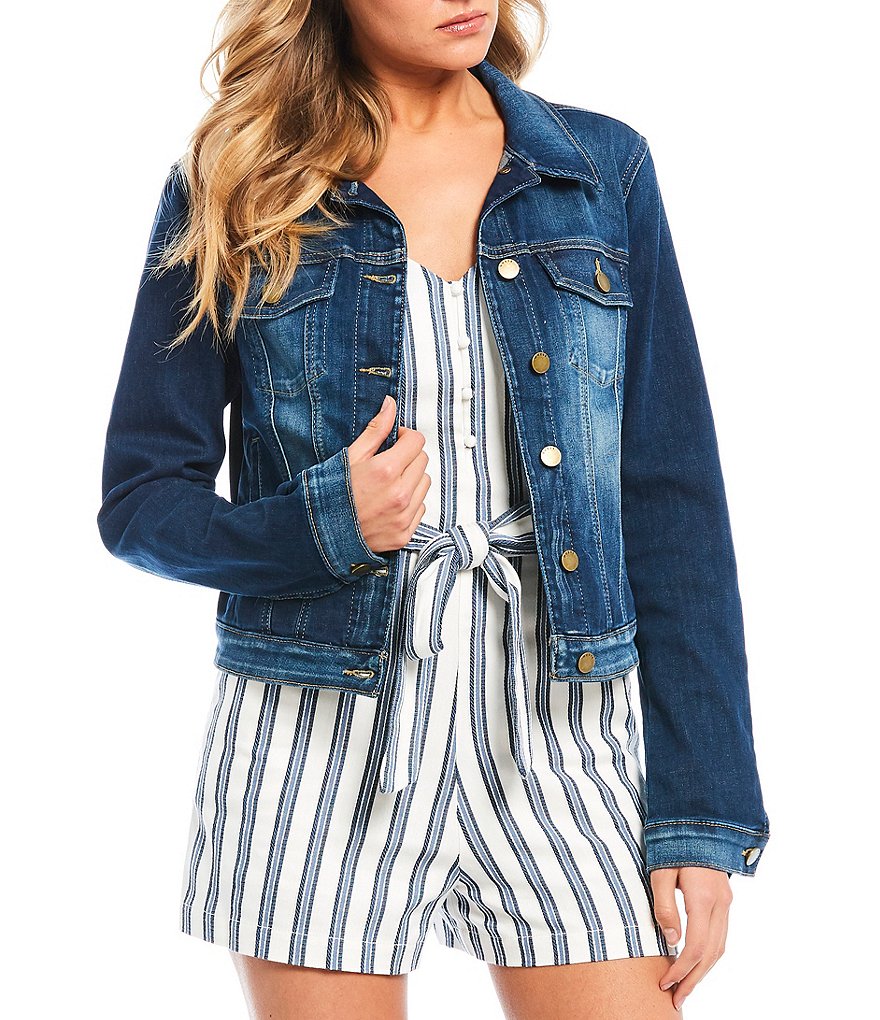 Sundown by Splendid Coordinating Joey Acid Wash Zip Front Hoodie