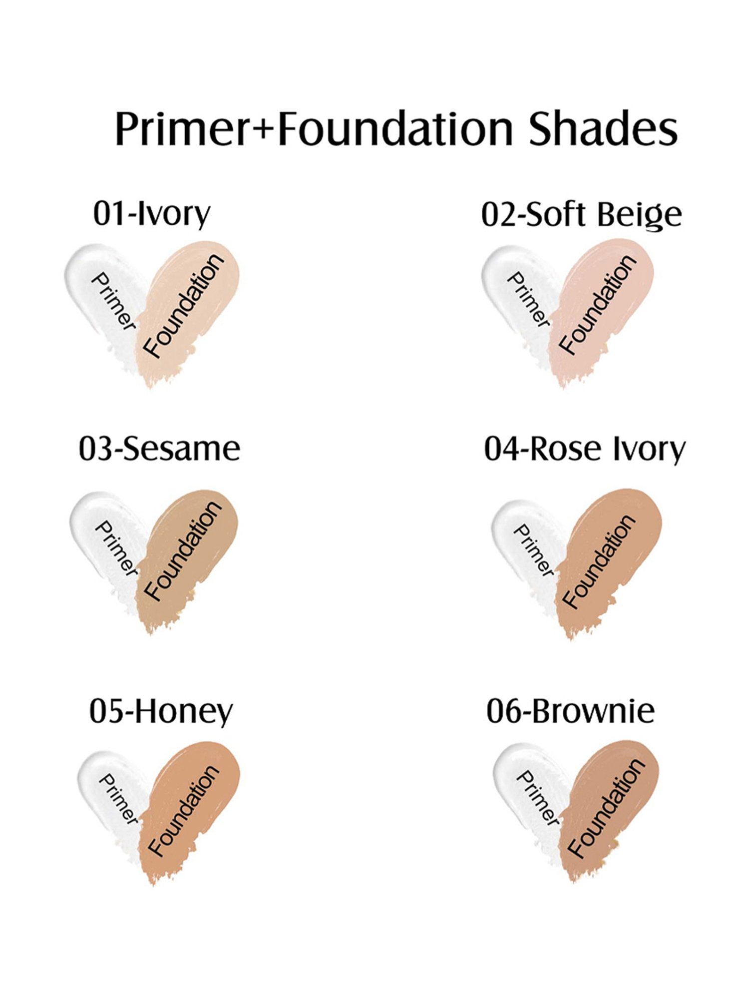 Glam21 Skin Make Up Base + Foundation 01 Ivory - 60 gm