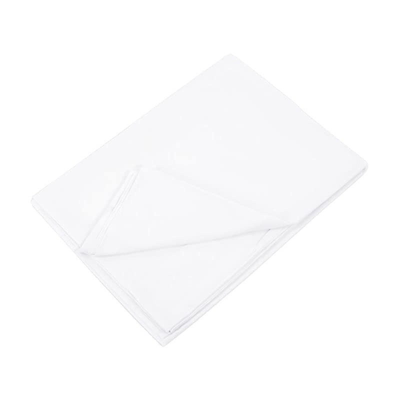 6 x 9FT 18 x 28M Photo Studio 100 Pure Muslin Collapsible Backdrop Background for PhotographyVideo and Televison Background ONLY White