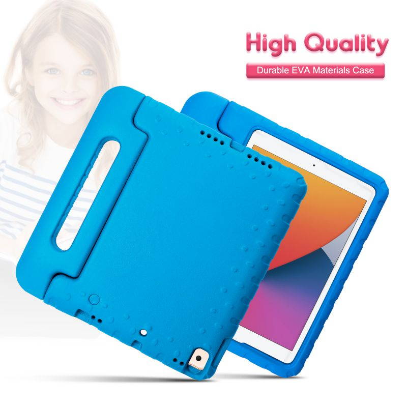 Donwell For iPad 7th Generation 8th Generation 10.2 inch 2019/2020 Cover Case for Kids Durable Shockproof Protective Handle Stand Case with Kickstands for iPad 7/8/Air 3rd Gen