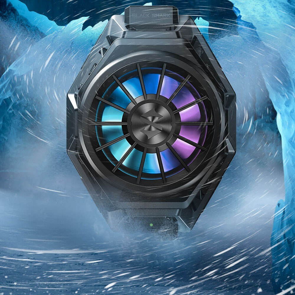 Xiaomi BlackShark FunCooler Pro BR20 Cool Cooling Back Clip Type-C Bass Mini Radiating Device For Xiaomi iPhone Huawei Samsung Mobile Phone