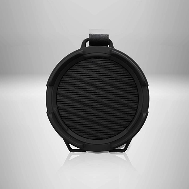 Portable Speaker Boombox Bluetooth Speakers Rechargeable Battery Surround Sound Digital Sound Amplifier USBSDFM Radio Wireless HiFi Active Stereo Speaker System in Black PBMSPG7