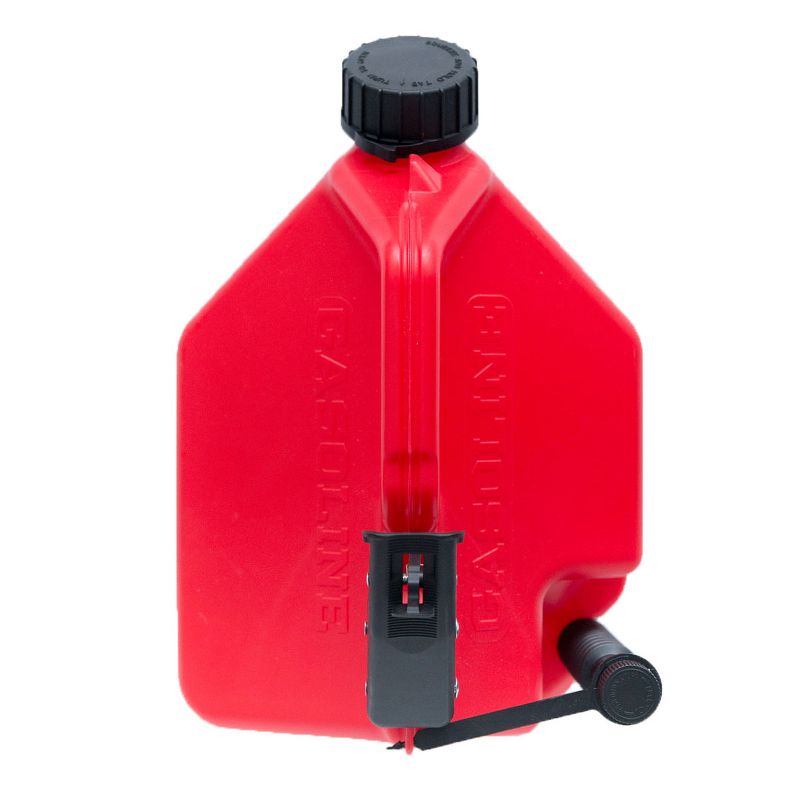 SureCan Self Venting Easy Pour Nozzle 2 Plus Gallon Flow Control Gas Can, Red