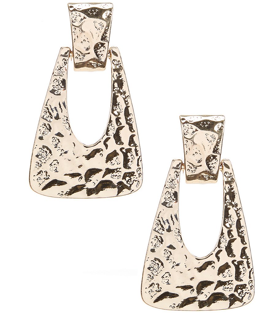 Natasha Accessories Door Knocker Earrings