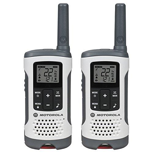Motorola T260 Two-Way Radio - 37KM Model + NOAA Rechargeable  (Dual Pack)