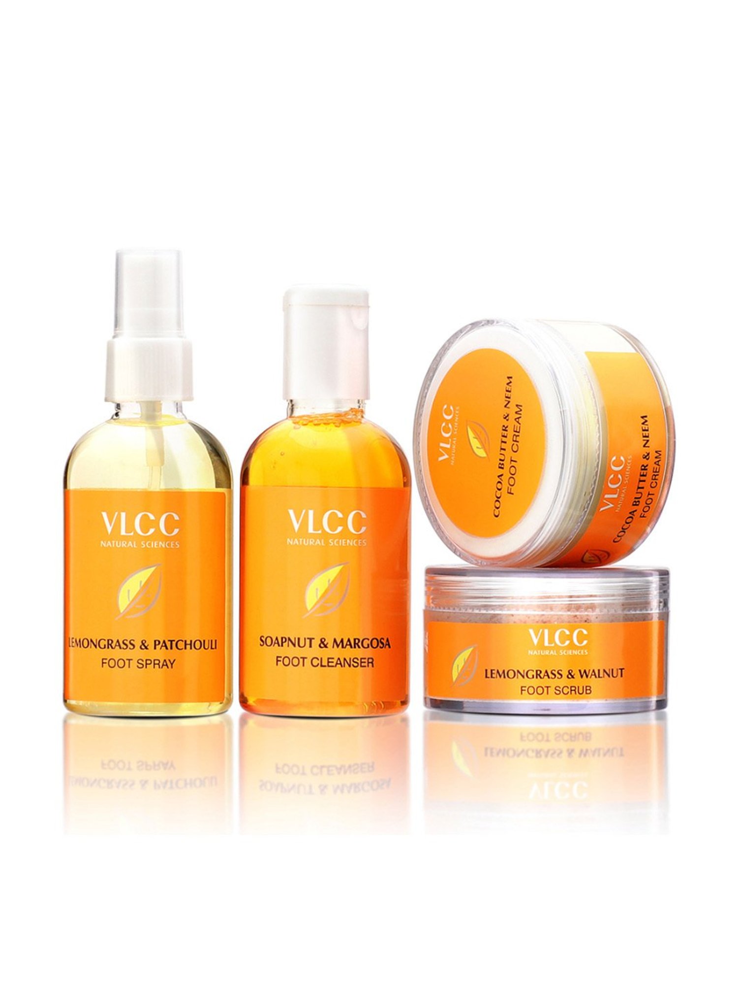 VLCC Pedi Glow Foot Care Kit - 100 gm + 200 ml