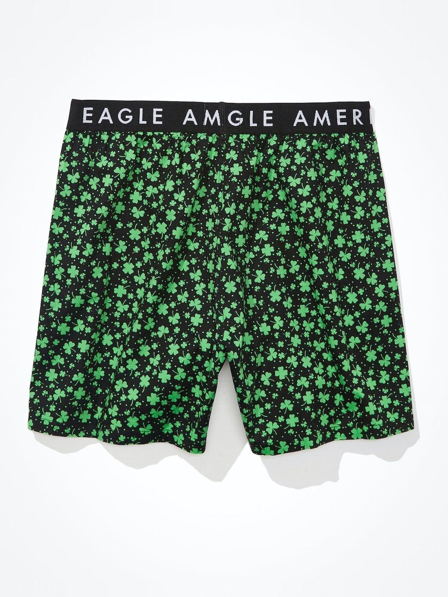 American Eagle Black Regular Fit Printed Boxers