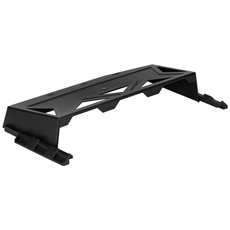 UnderDesk Sliding Laptop Docking Station Tray with Mounting Brackets and Cutouts for Cable Management ACX001USZ