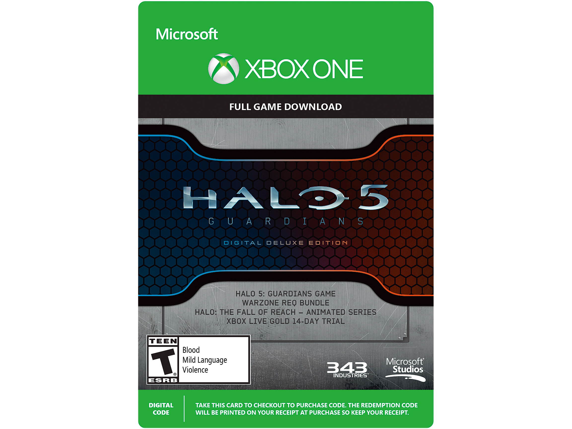 Halo 5 Guardians Standard Edition - Xbox One [Digital Code]
