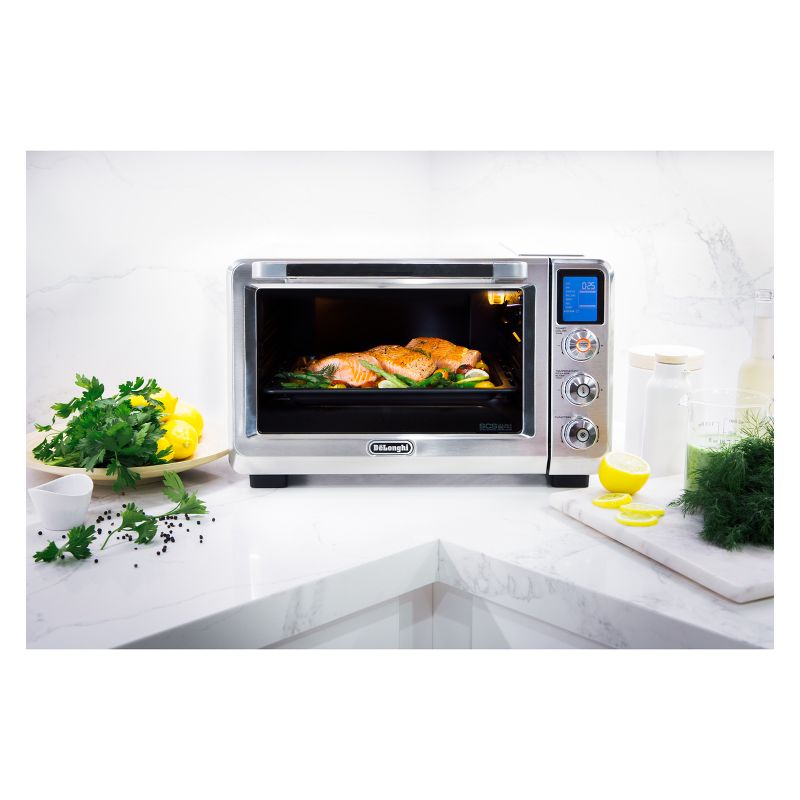Delonghi Livenza 1800W Multi Function Convection Oven - Silver