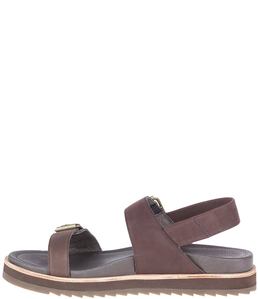 Merrell Women's Juno Leather Buckle Back-Strap Sandals