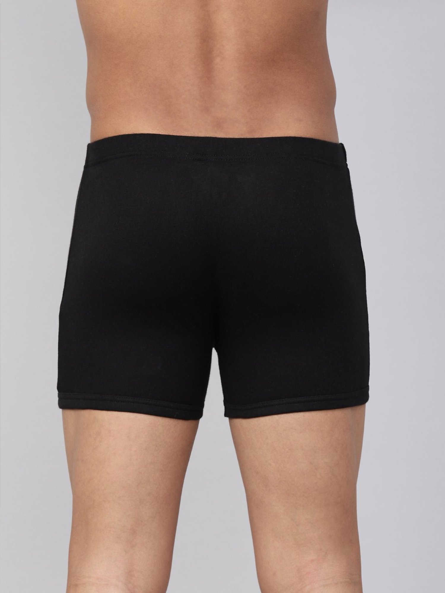 Levi's Black Cotton Regular Fit Trunks