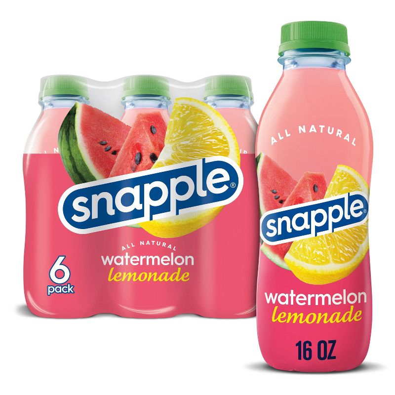 Snapple Watermelon Lemonade - 6pk/16 fl oz Bottles