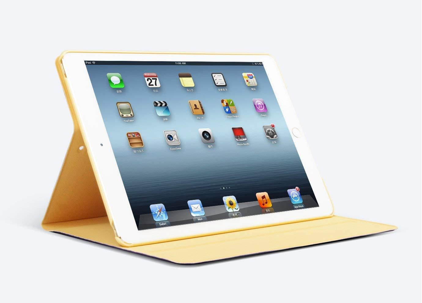 DuraSafe Case for iPad 9.7 2018 / 2017 & Air 2 / Air 1 Case 9.7 Inch (A1893 A1954 A1822 A1823 A1566 A1567 A1474 A1475 A1476 ) Shock Proof Ultra Slim Fit Smart Auto Sleep/Wake - Night Sky