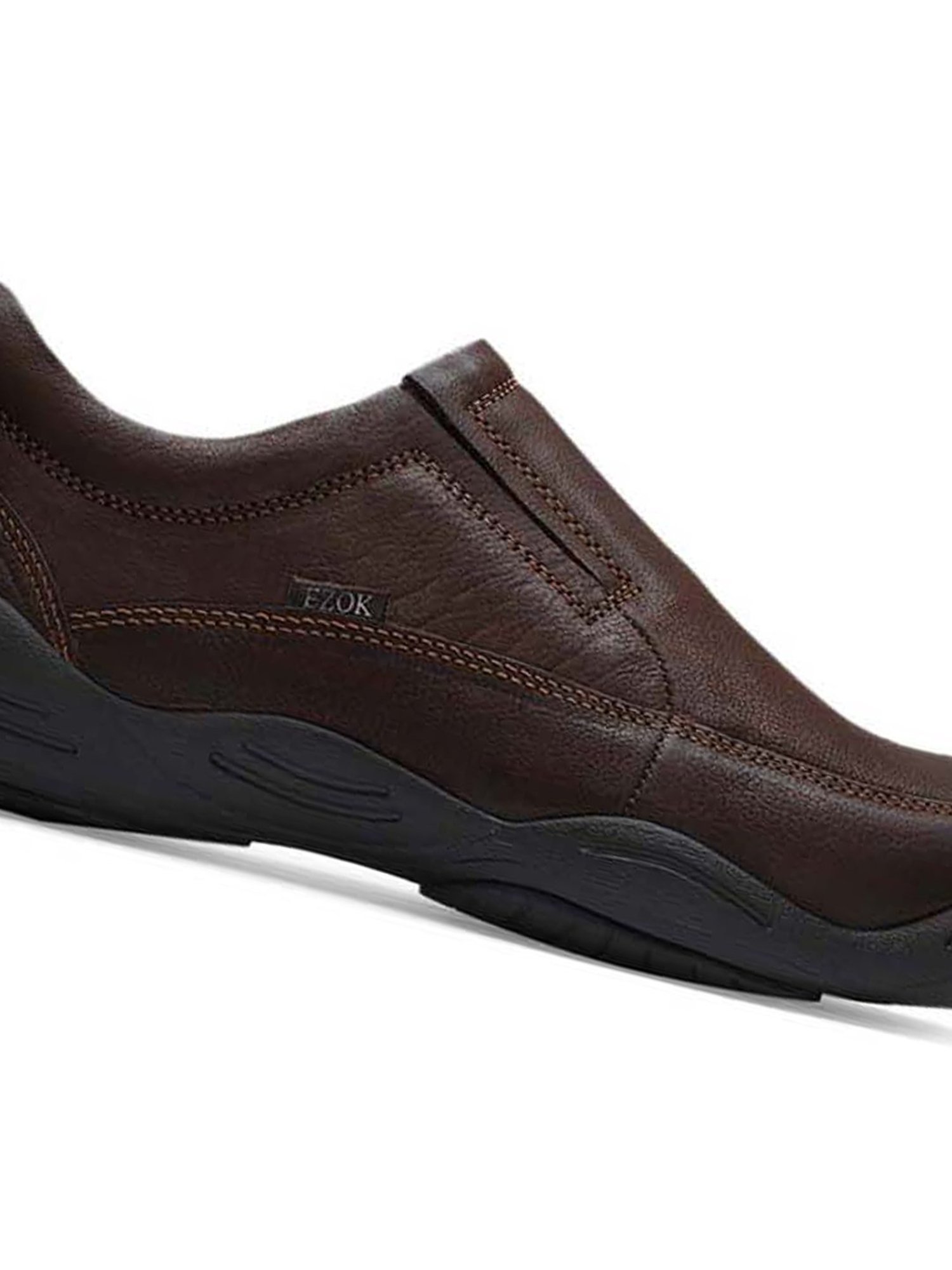 EZOK Men's Brown Casual Loafers