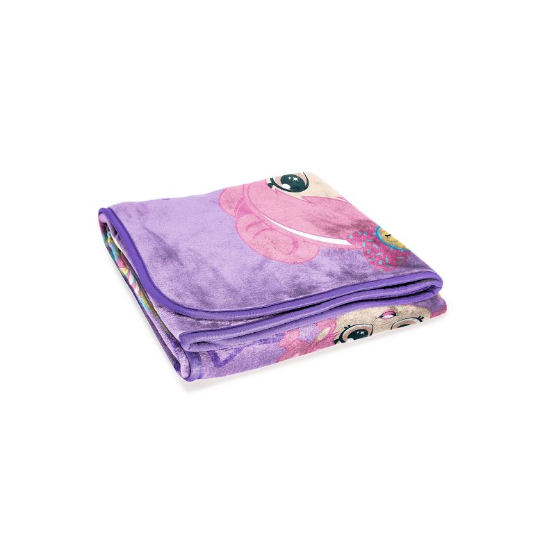 60"x90" Friends Door Sherpa Blanket