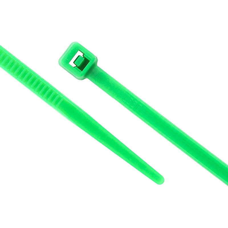 White Cable Zip Ties Premium Nylon Wire Management Ties 50 LB Tensile Strength 8 Inch White 1000 Pack