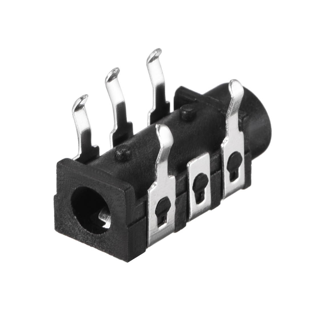 3.5 mm Audio Jack Connector PCB Mount Female Socket 5 Pin PJ-313 10pcs