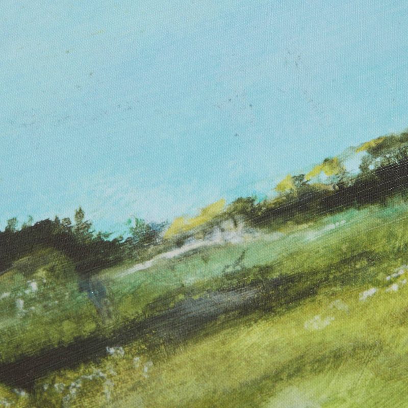 Across The Plains Framed Gel Coated Canvas - Martha Stewart