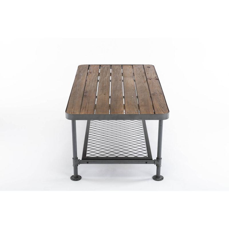 Newport Coffee Table Gray/Natural - Boraam