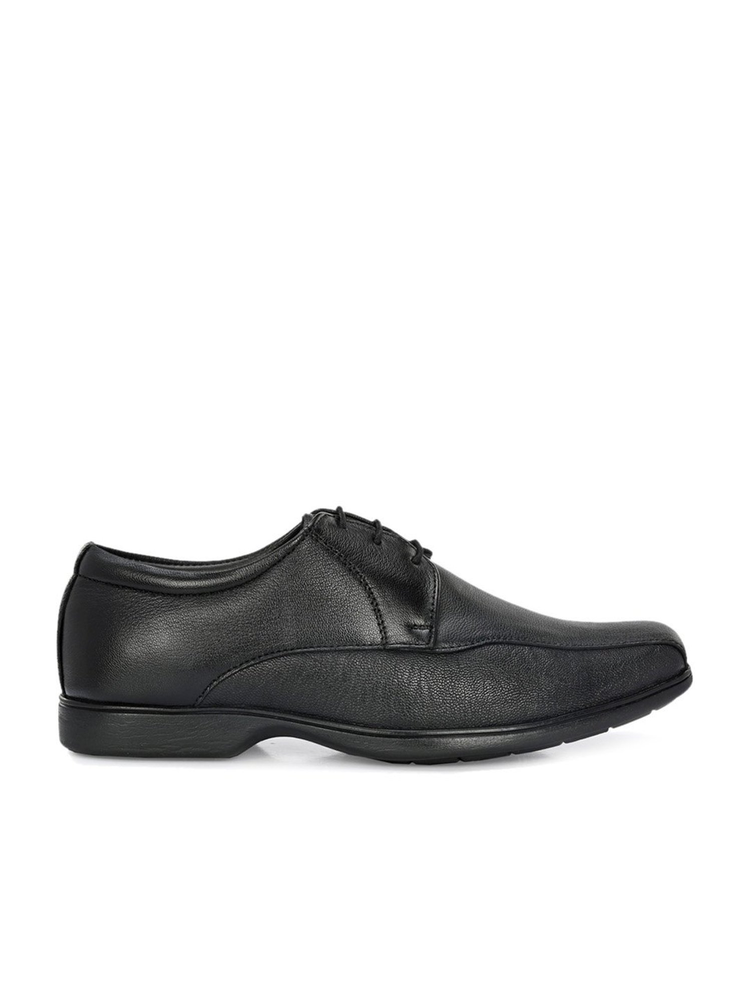 Clog London Men's Black Derby Shoes