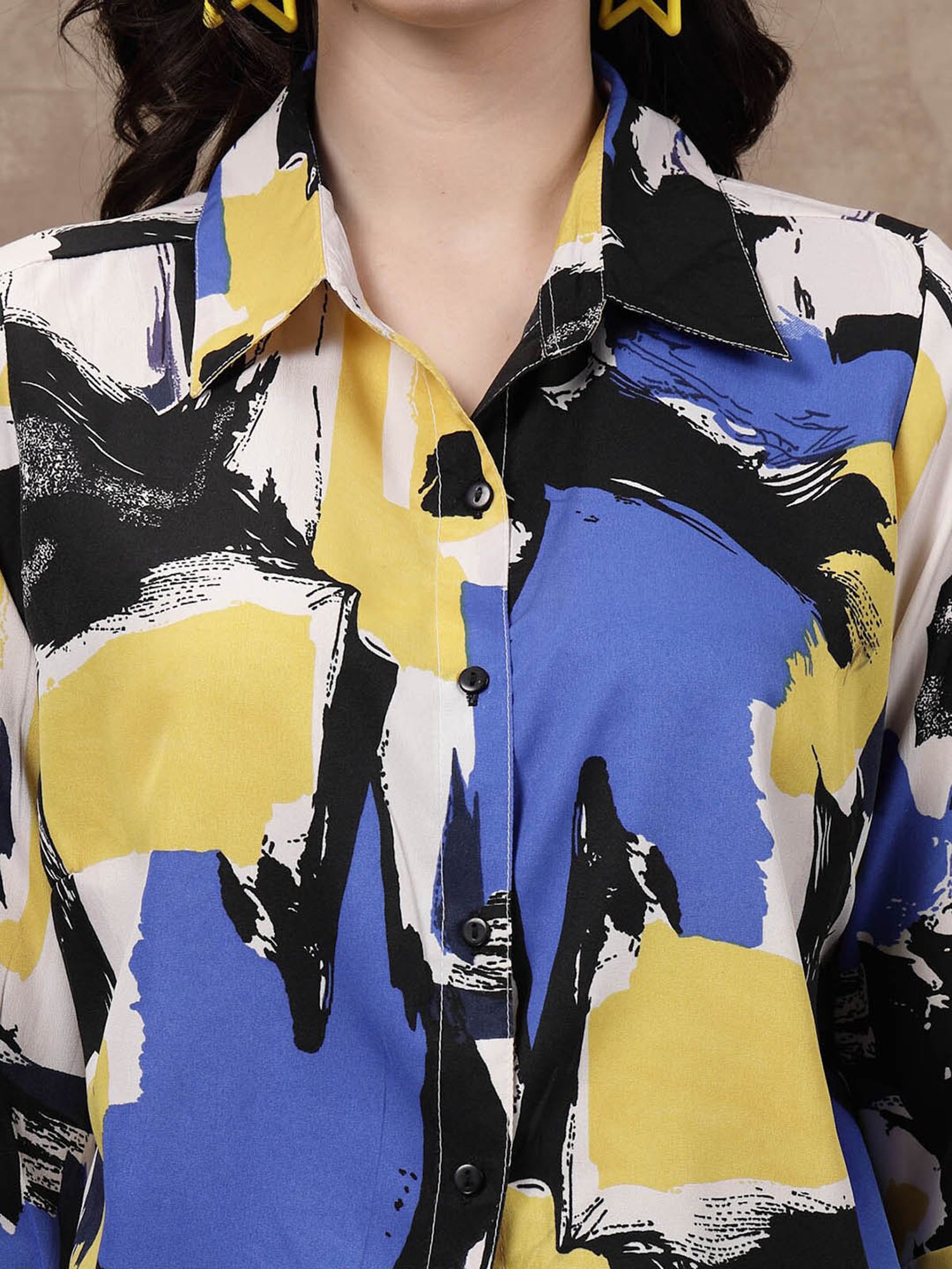 Melon by PlusS Multicolored Printed Shirt Pant Set