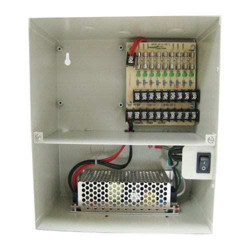 ACELEVEL 9 CHANNEL POWER BOX, 10 AMP AC220-240V POWER IN, DC 12/10