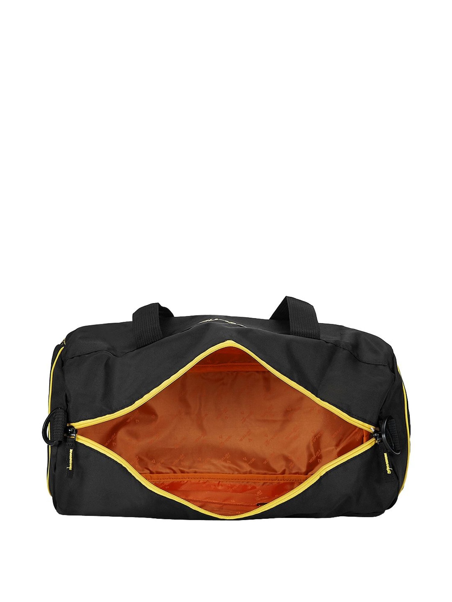 The Vertical Impulse Black & Yellow Medium Duffle Bag