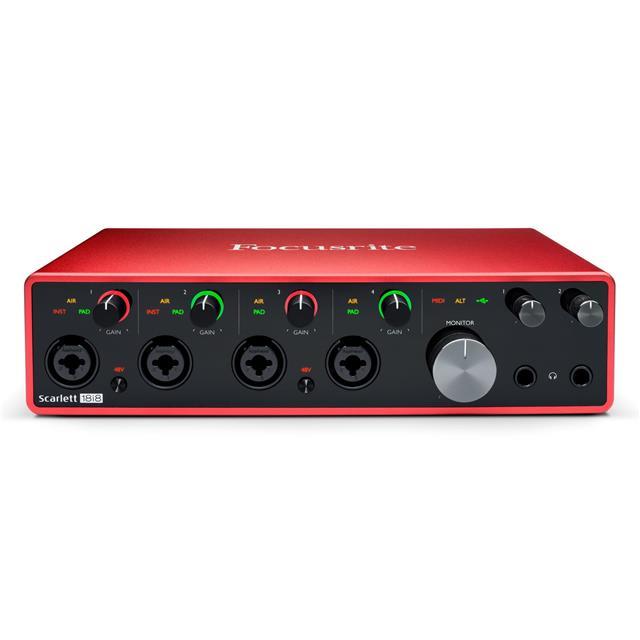 Focusrite Scarlett 18i8 3rd Generation Audio Interface