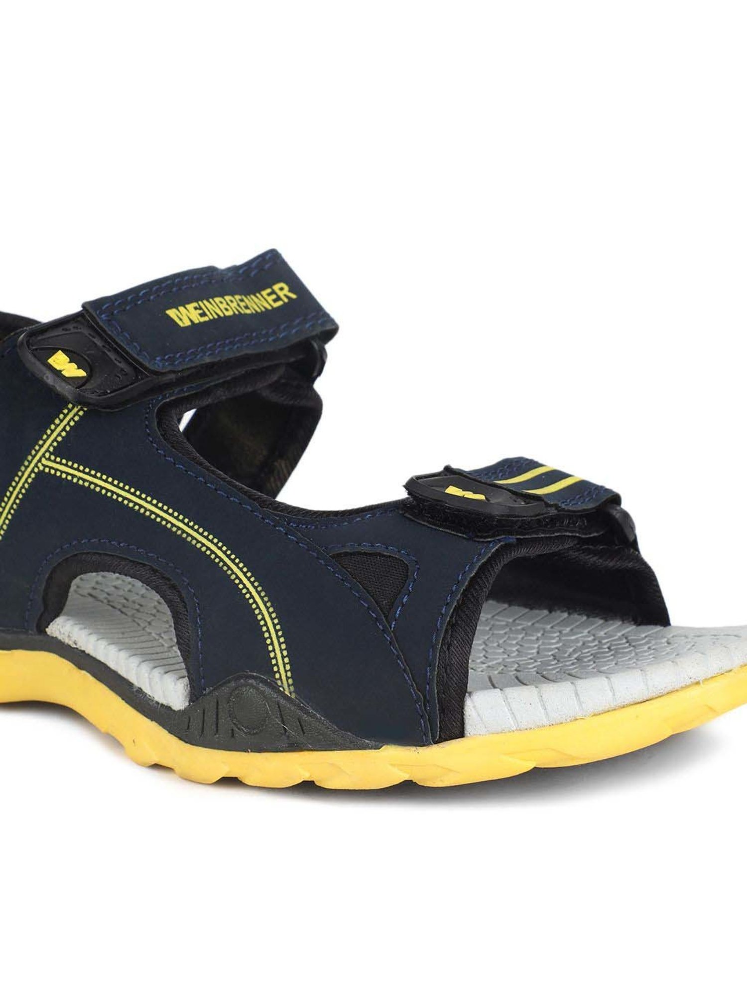 Bata Kids Blue & White Back Strap Clogs