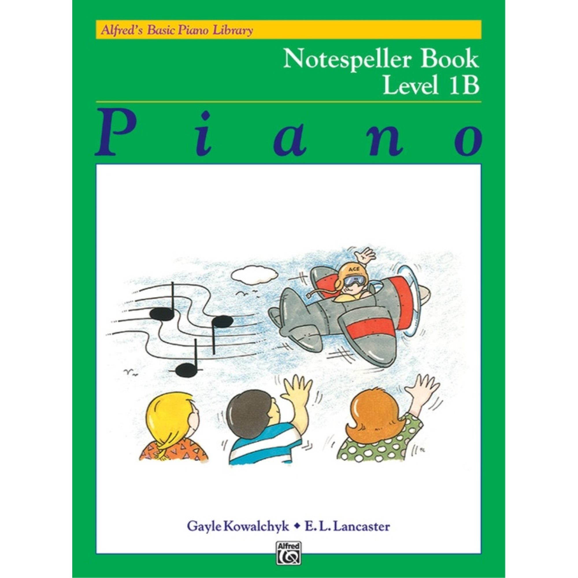 Alfred's Basic Piano Course: Notespeller Book 1B [Piano]